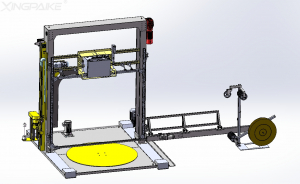 缠绕打包一体机